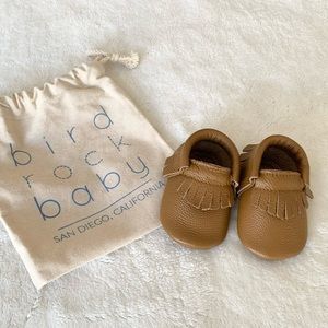 Bird Rock Baby Moccasins (New), Size 3
